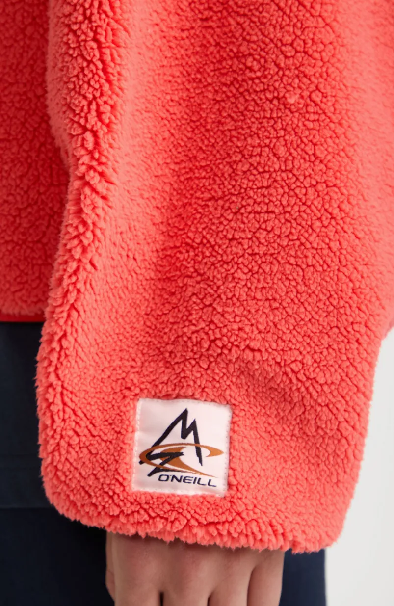 Vest Cloudrest Fleece | Red Orcher