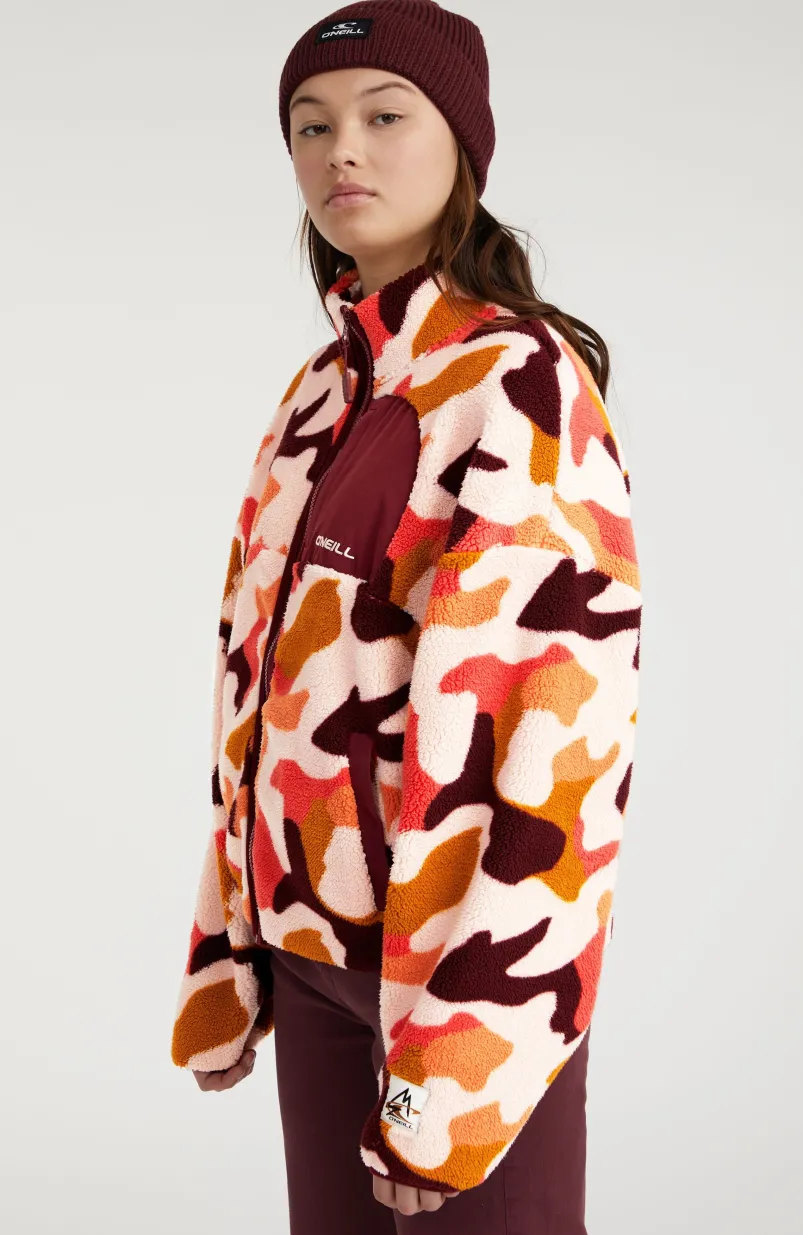 Vest Cloudrest Fleece | Purple Hiker Camo