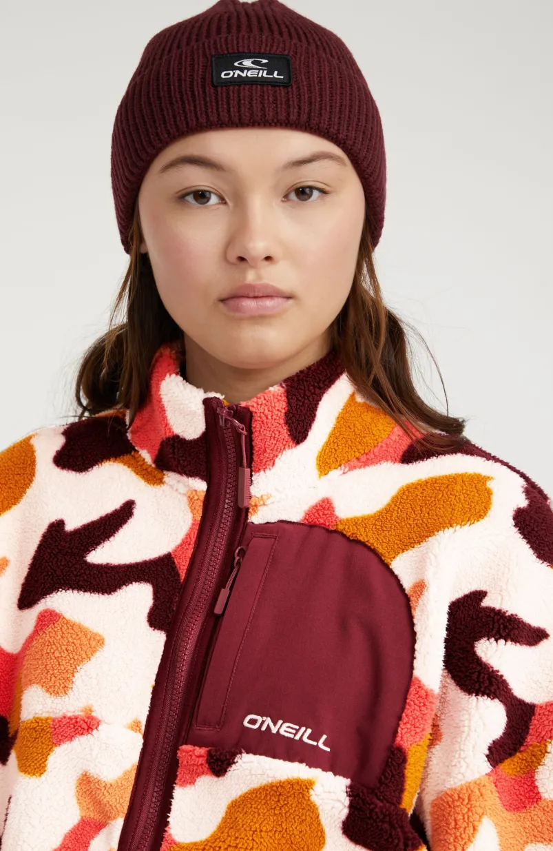 Vest Cloudrest Fleece | Purple Hiker Camo