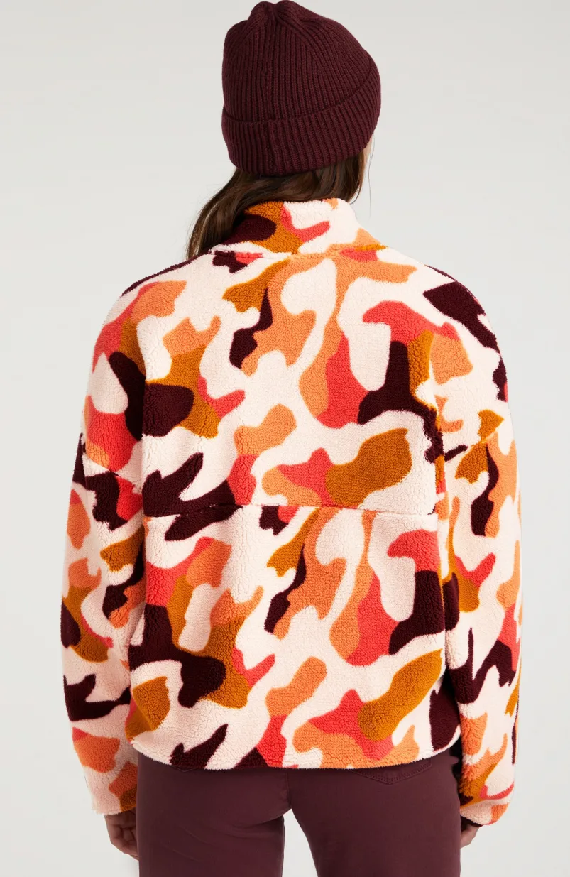 Vest Cloudrest Fleece | Purple Hiker Camo