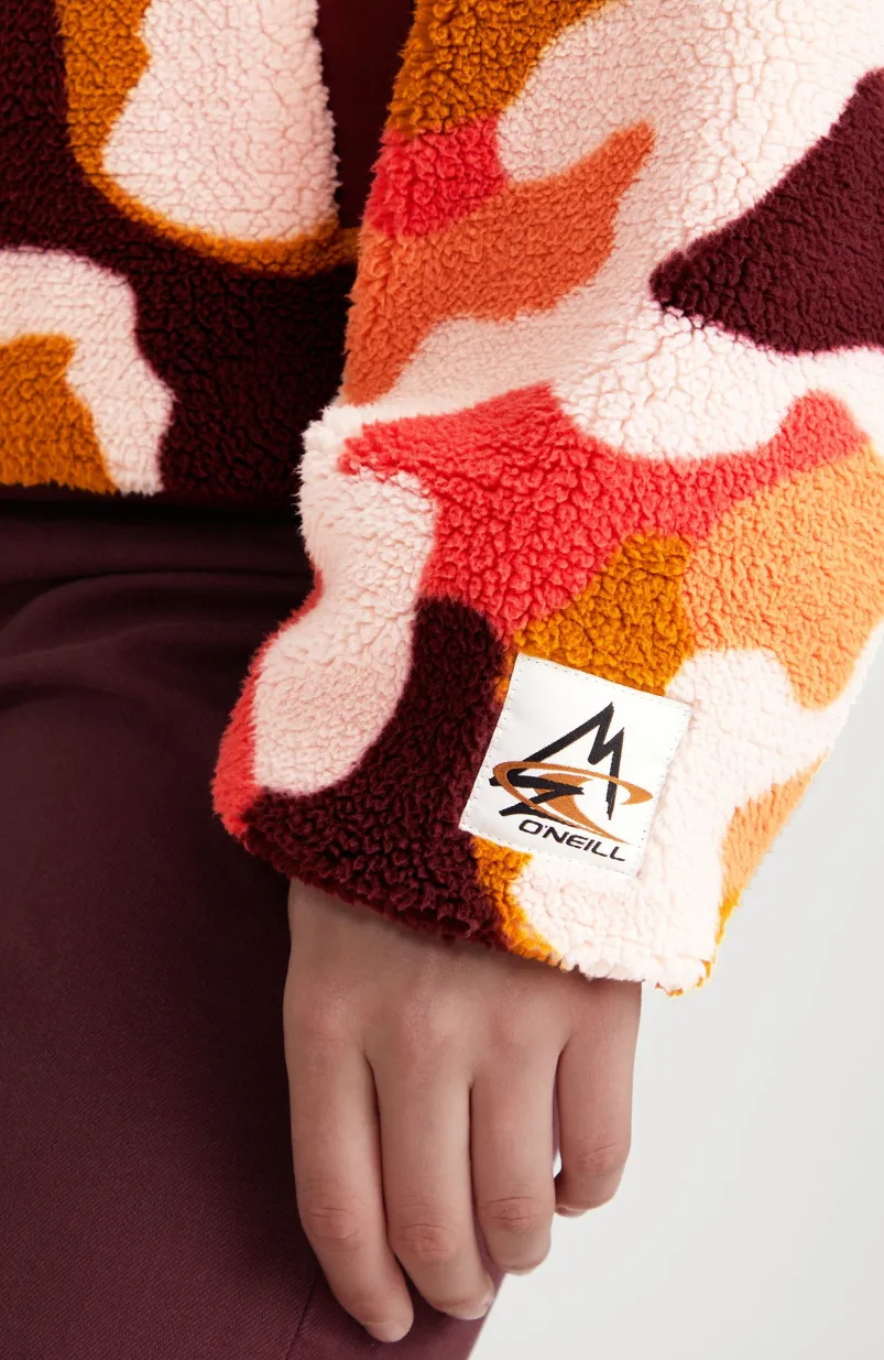 Vest Cloudrest Fleece | Purple Hiker Camo