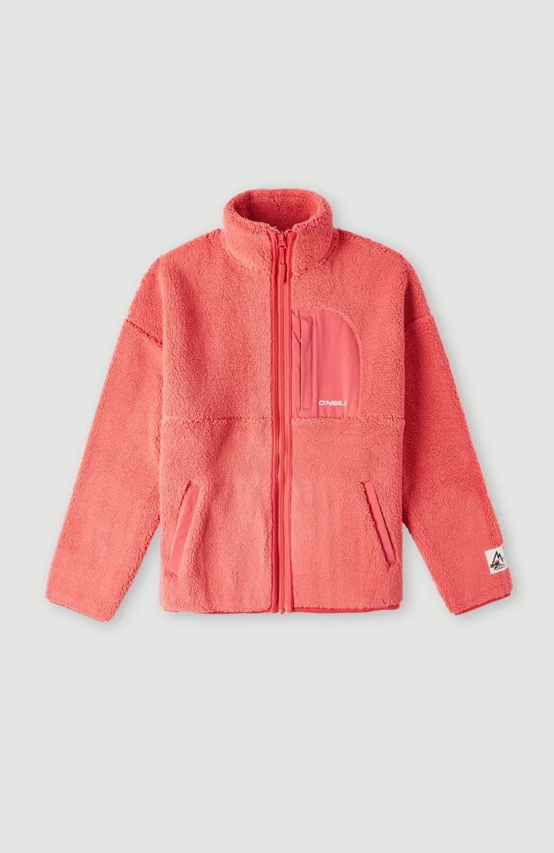 Vest Cloudrest High-Pile Fleece | Red Orcher