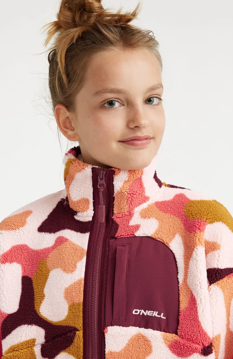 Vest Cloudrest High-Pile Fleece | Purple Hiker Camo