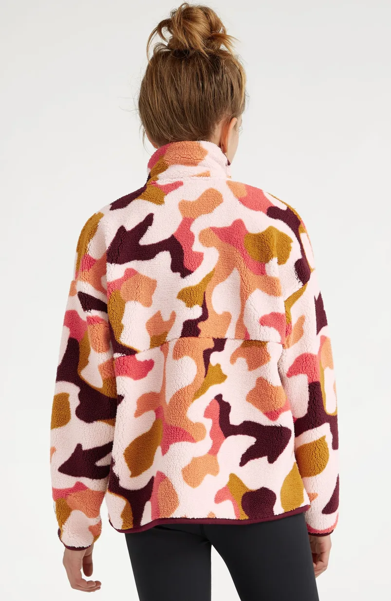 Vest Cloudrest High-Pile Fleece | Purple Hiker Camo