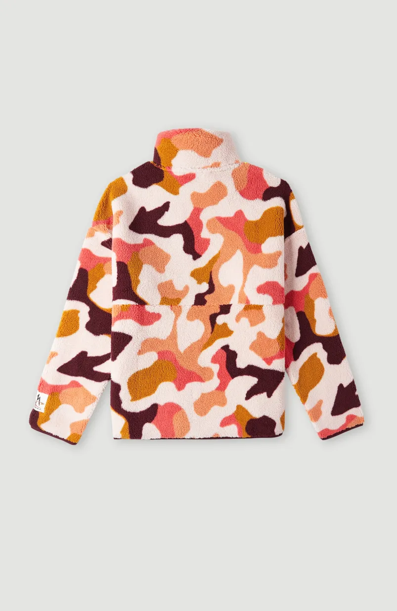 Vest Cloudrest High-Pile Fleece | Purple Hiker Camo