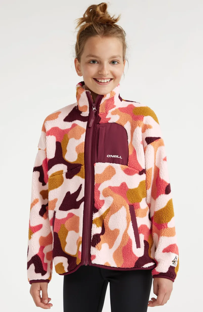 Vest Cloudrest High-Pile Fleece | Purple Hiker Camo