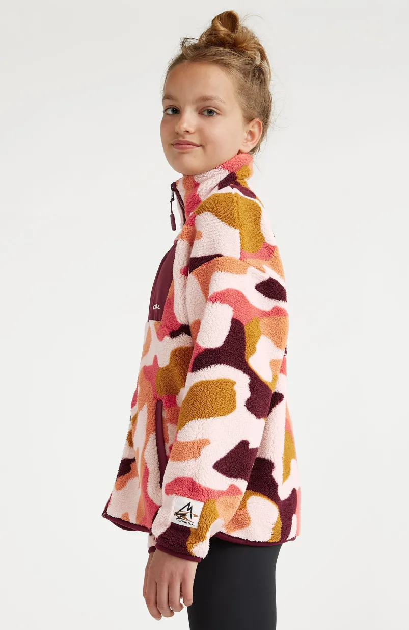 Vest Cloudrest High-Pile Fleece | Purple Hiker Camo