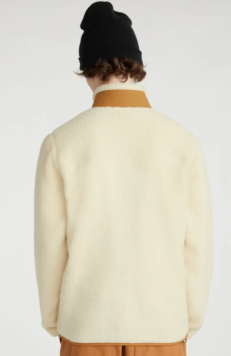 Vest High-Pile Fleece | Muslin