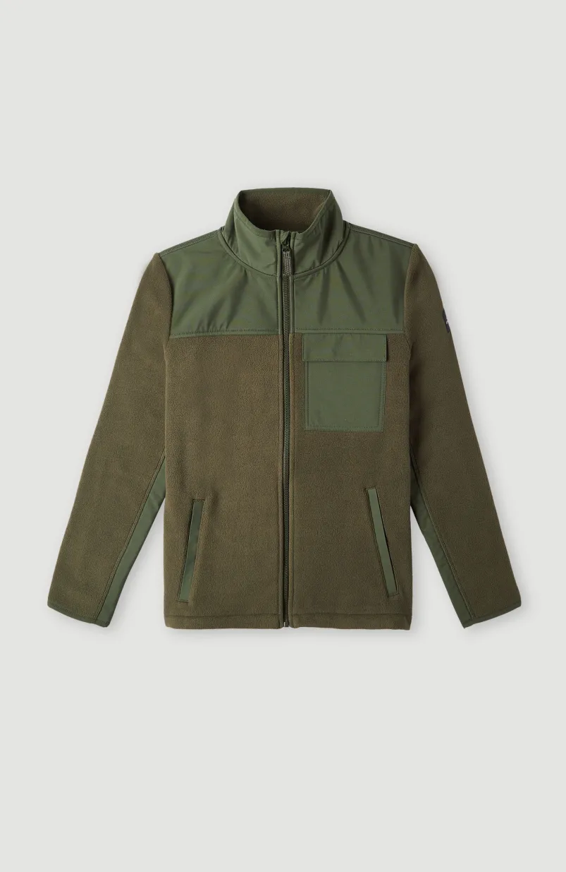 Vest Utility Fleece | Forest Night
