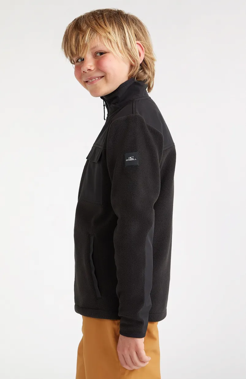 Vest Utility Fleece | Black Out
