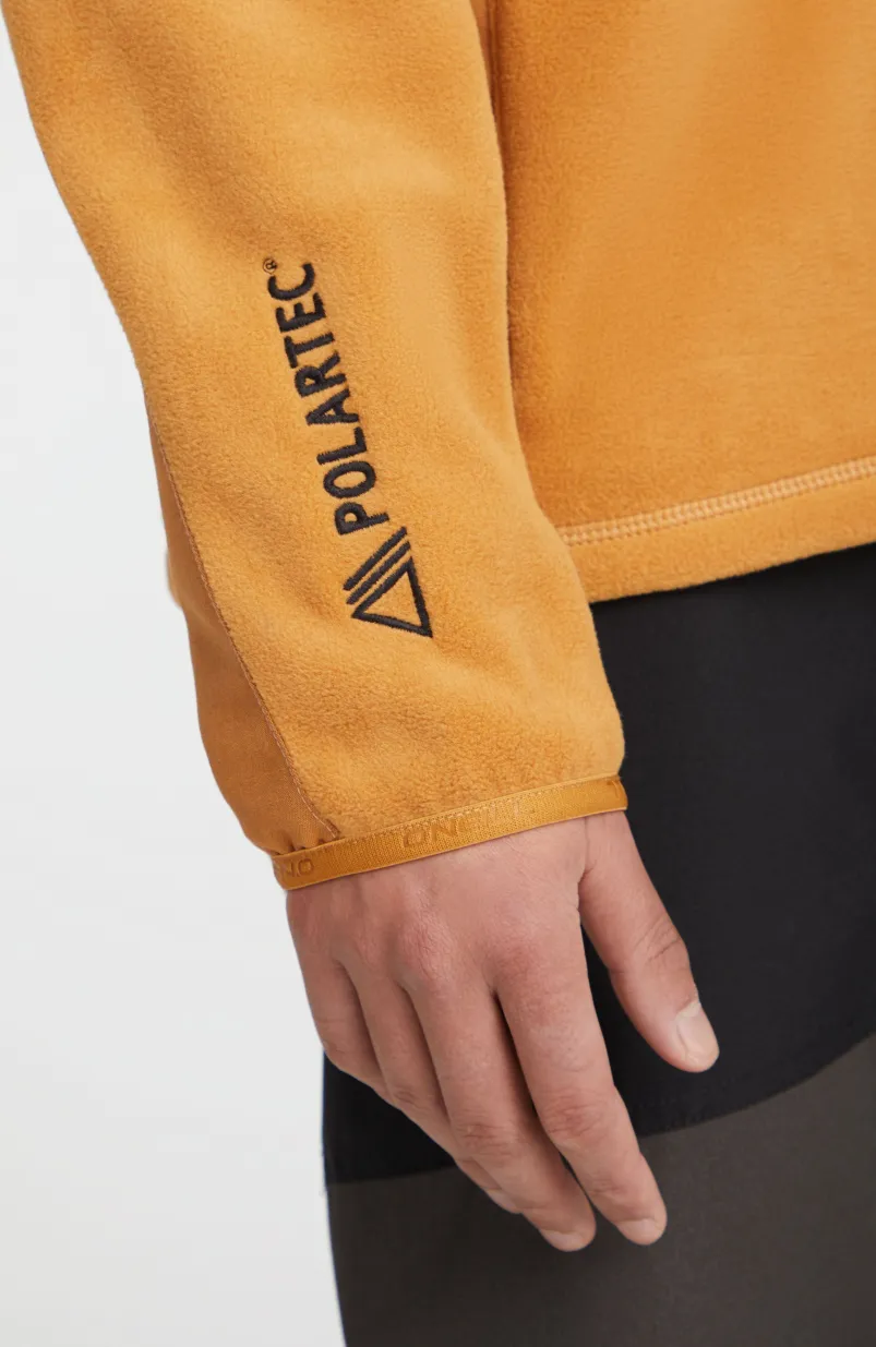 Vest Utility Heavy Fleece | Rich Caramel