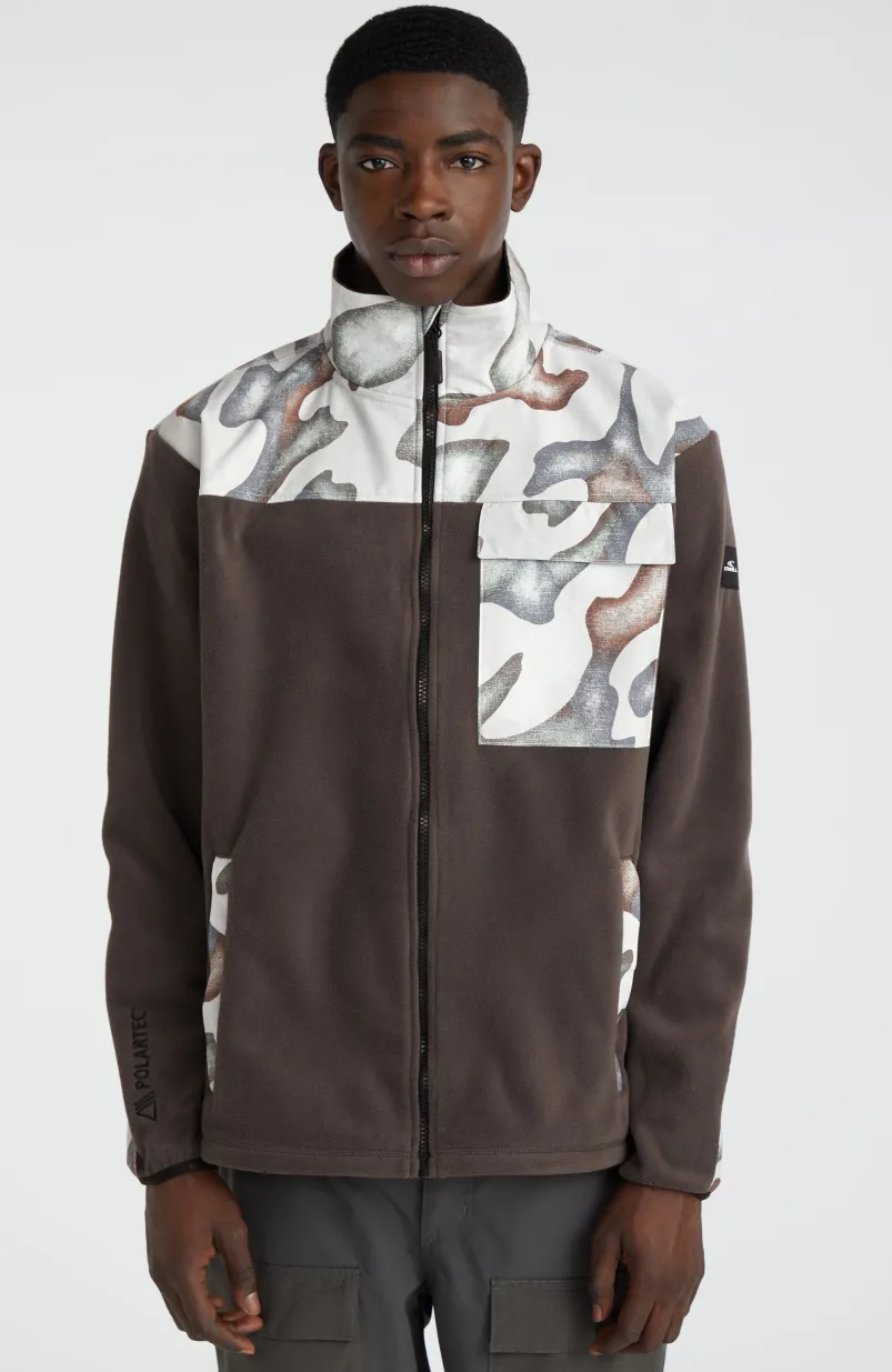 Vest Utility Heavy Fleece | Hiker Camo
