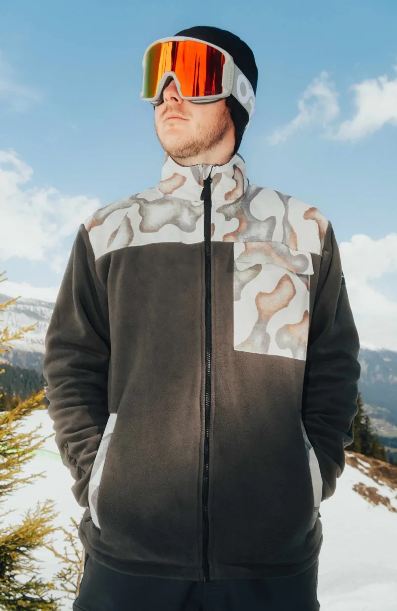 Vest Utility Heavy Fleece | Hiker Camo