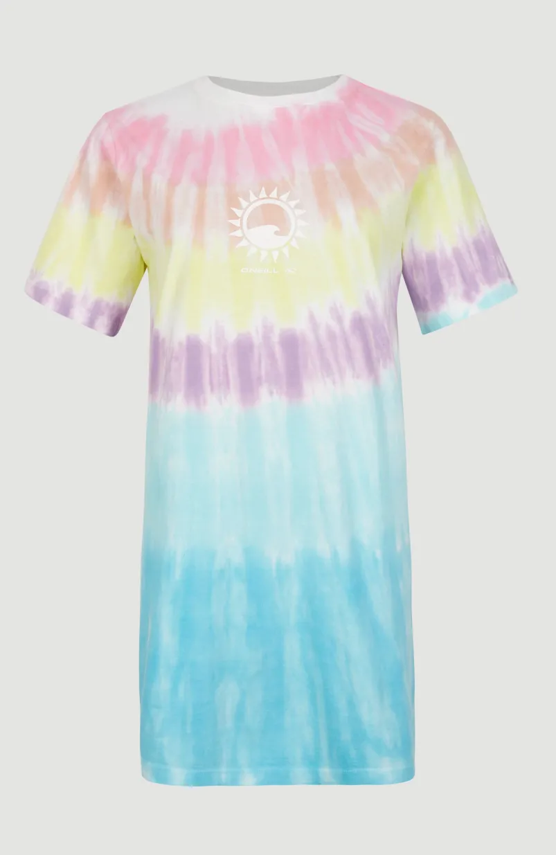 Women Of The Wave T-Shirtjurk | Blue Tie Dye