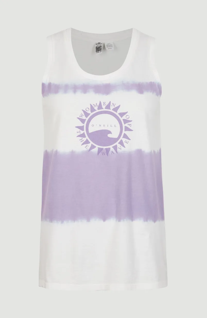 Women Of The Wave Tanktop | Purple Tie Dye