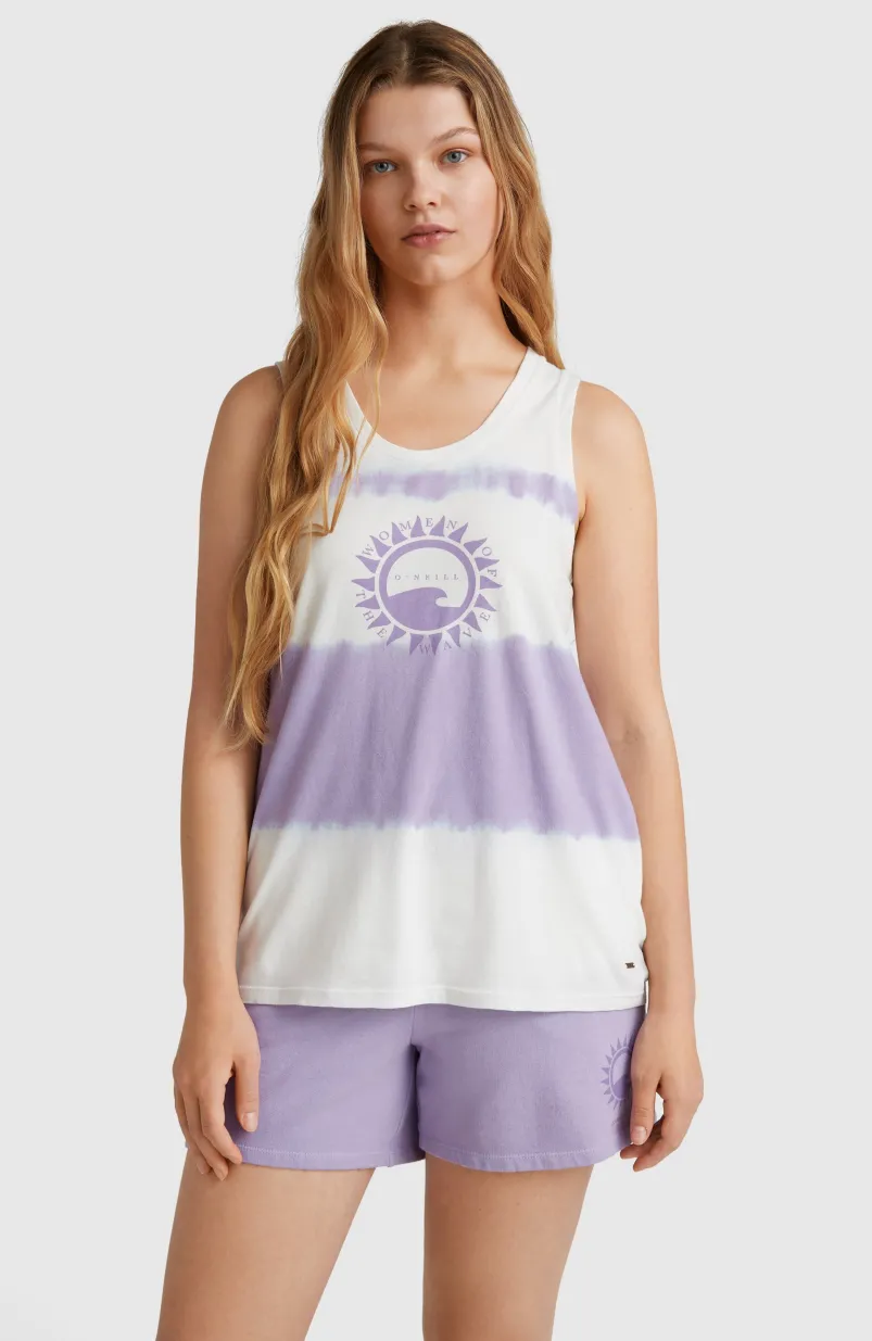 Women Of The Wave Tanktop | Purple Tie Dye