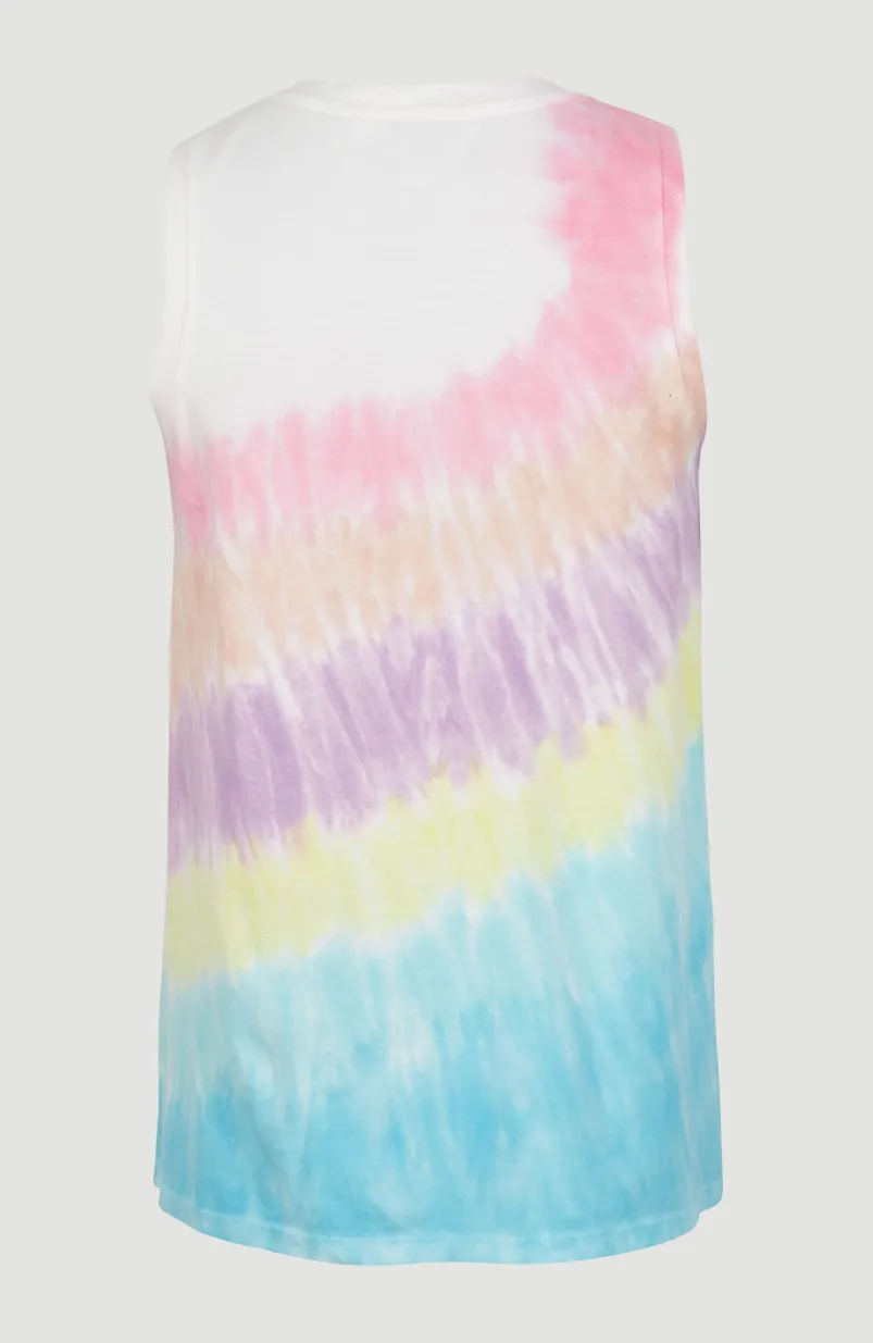 Women Of The Wave Tanktop | Blue Tie Dye