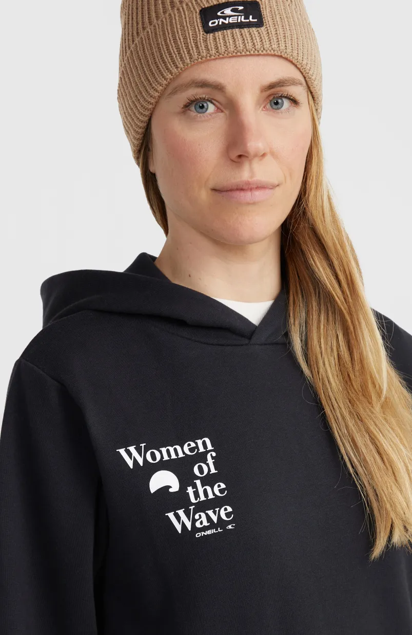 Women Of The Wave Hoodie | Black Out