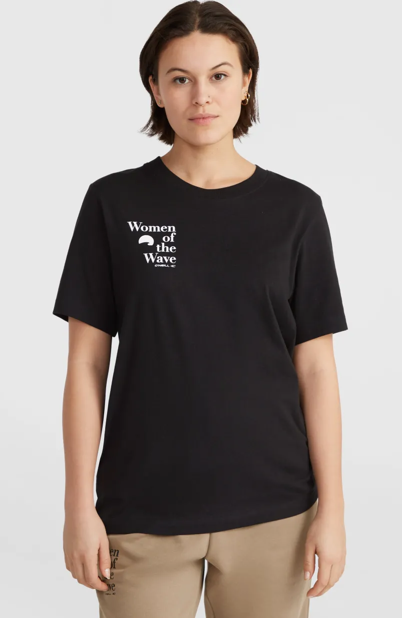 Women Of The Wave T-shirt | Black Out