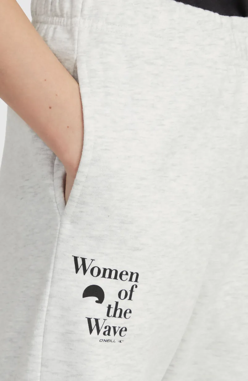 Women Of The Wave Joggingbroek | White Melange