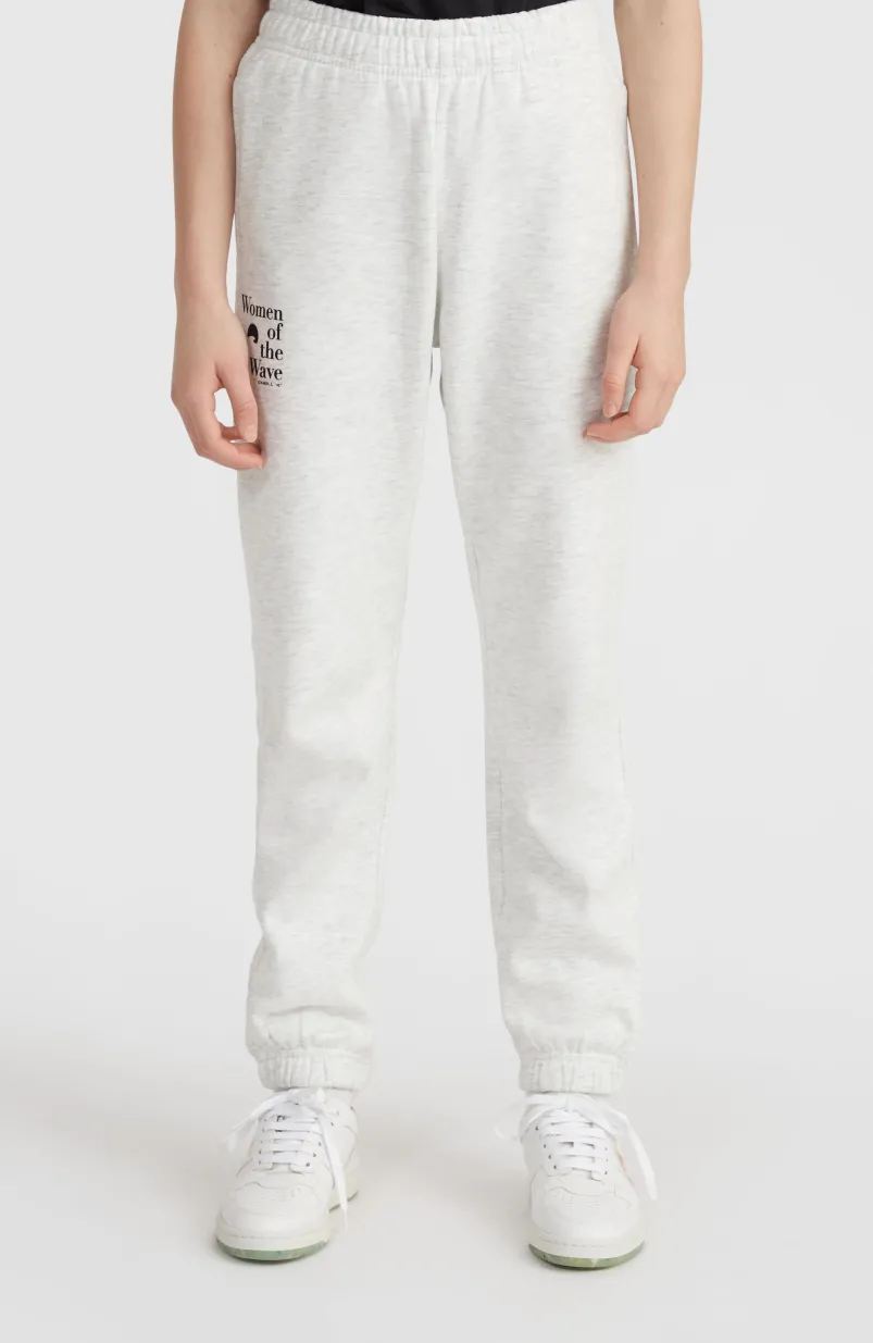 Women Of The Wave Joggingbroek | White Melange