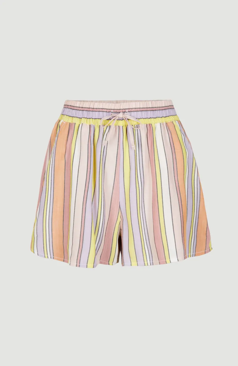 Zomershort Amiri Met Hoge Taille | Multi Stripe