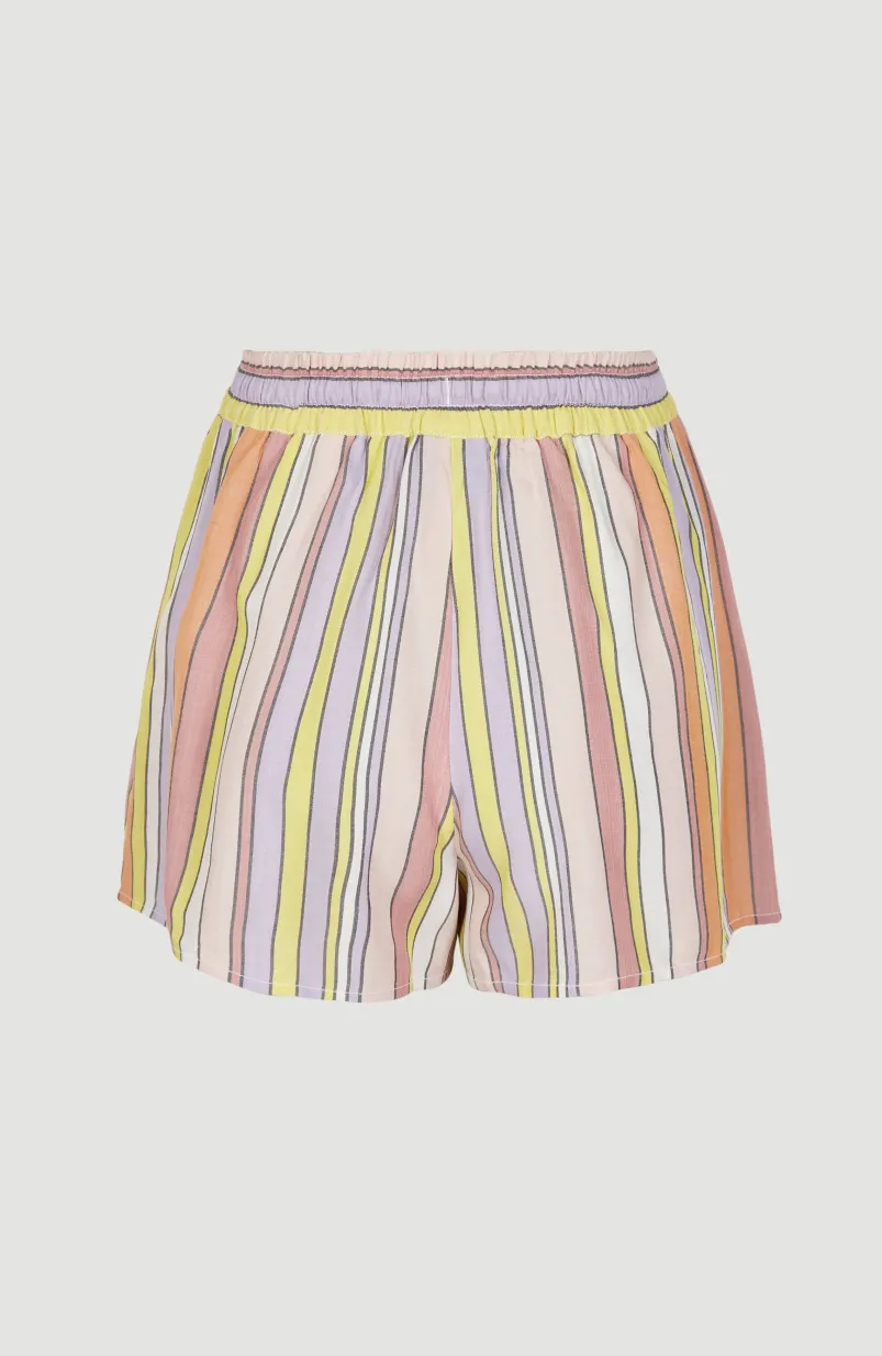 Zomershort Amiri Met Hoge Taille | Multi Stripe