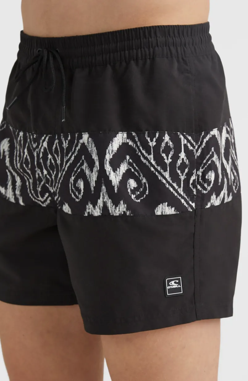 Zwemshort Cali Block 15'' | Black Magic Carpet