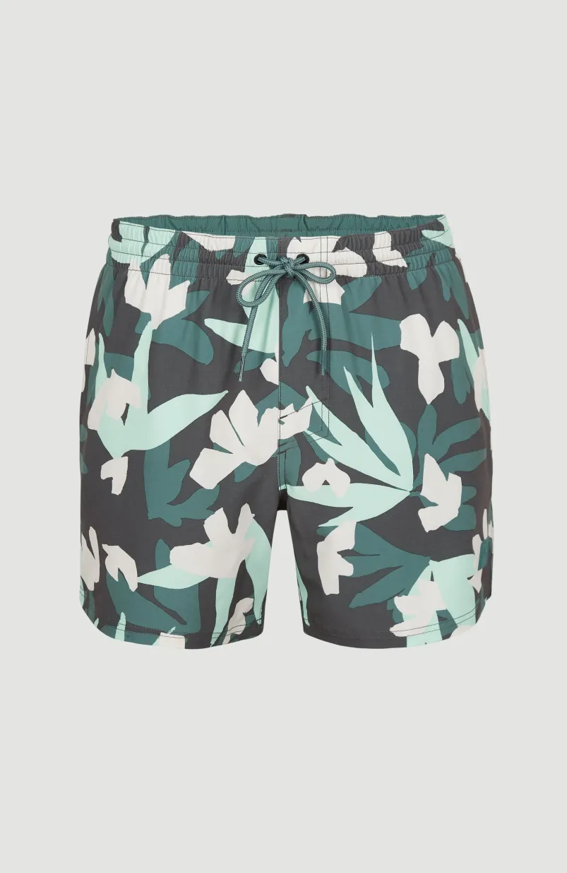 Zwemshort Cali Camorro 15'' | Grey Art Flower