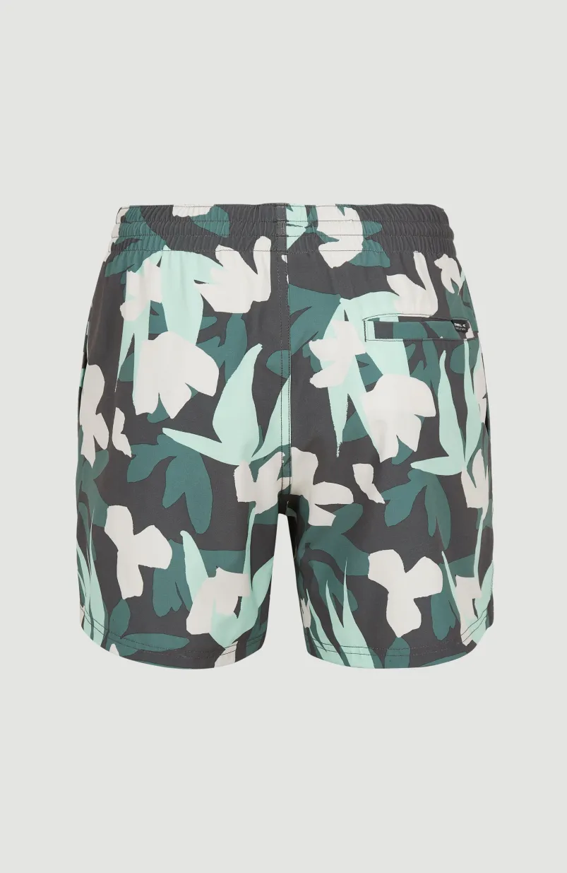 Zwemshort Cali Camorro 15'' | Grey Art Flower