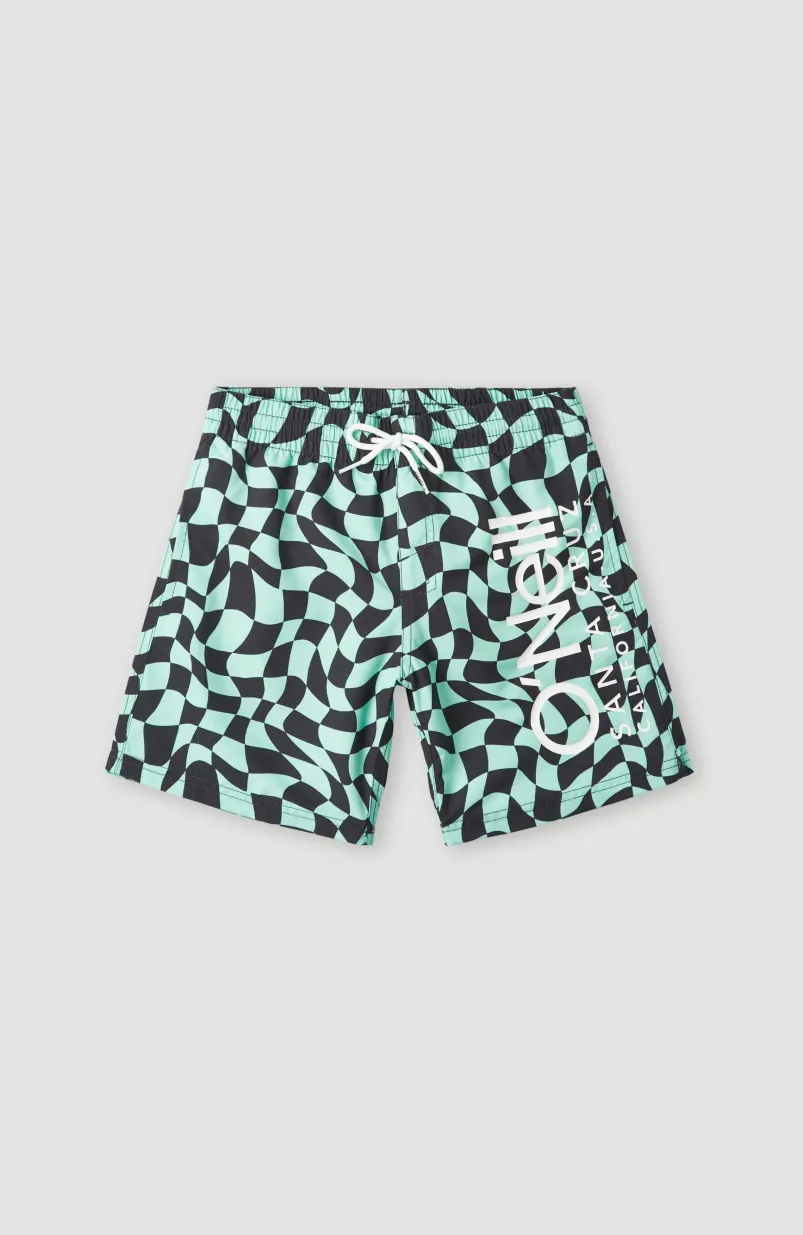 Zwemshort Cali Crazy 14'' | Blue Beach Glass