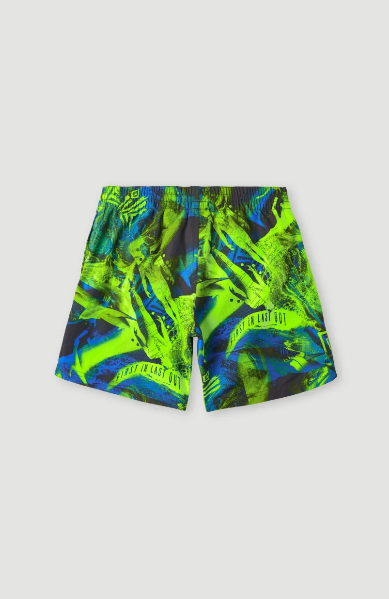 Zwemshort Cali Crazy 14'' | Blue Crazy Jack