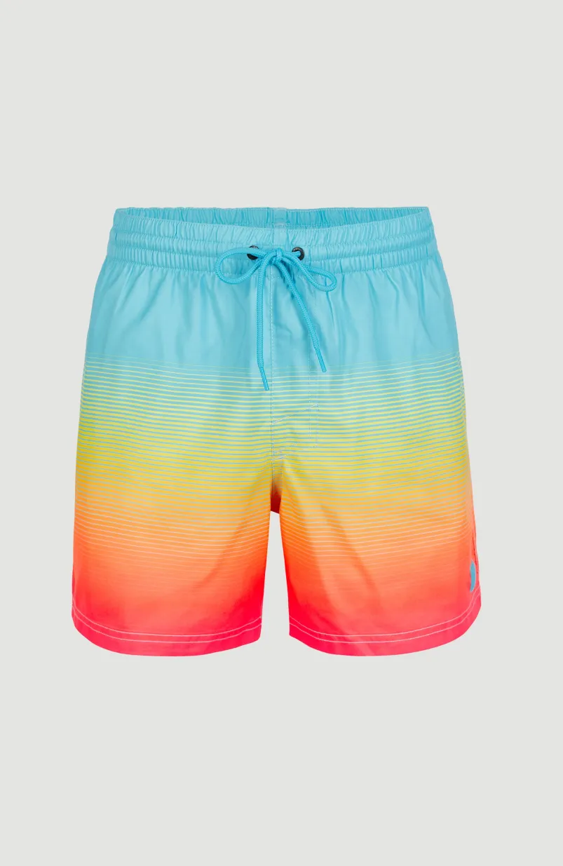 Zwemshort Cali Gradient 15'' | Light Blue Simple Gradient