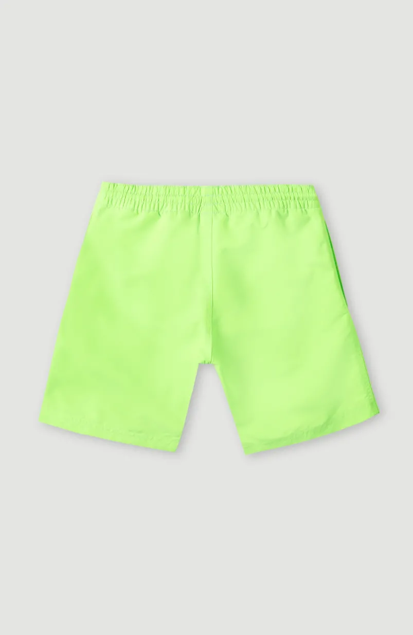 Zwemshort Cali Melting 14'' | Fluor Green