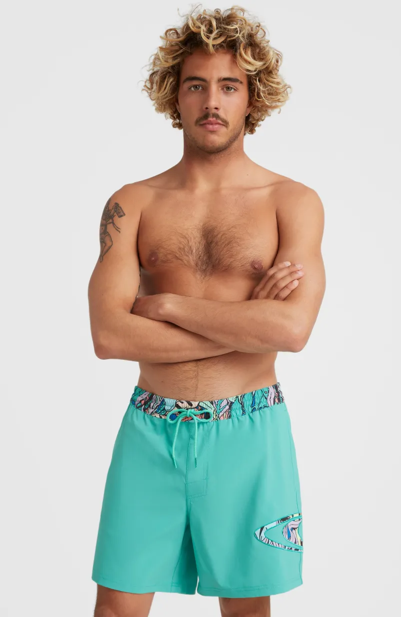 Zwemshort Cali Ocean 16'' | Sea Green