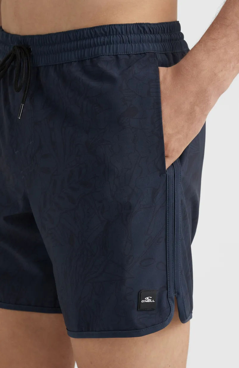 Zwemshort Scallop Ocean 16'' | Outerspace Comic Seaweed